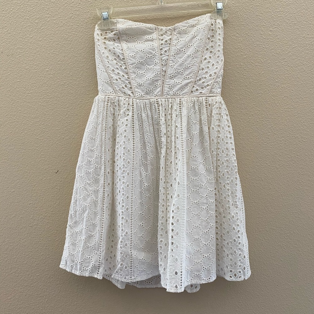 Strapless Laced Dress✨